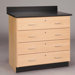 Base Cabinet With Four Drawers