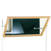 Optional Mirror for Mobile Instructor's Desk With Drawers and Center Storage