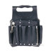 Tuff-Tote� Tool Pouches - blk premium leather toolpouch w/ shoulder strap
