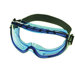 XTR&trade; Chemical Splash Impact Goggles With Blue Flexible Frame And Clear Polycarbonate, Anti-Fog Lens