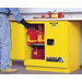 Yellow Undercounter Cabinets - 22g uc cab sc yl flam ex