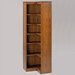 200 Signature Series 72" H Six Shelf Inside Corner Bookcase