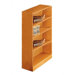 1100 NY Series 48" H Four Shelf Bookcase