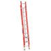 FE3200 Series Fiberglass Channel Extension Ladders - 24' fiberglass xhd extension ladder d-rung