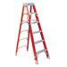 FS1400HD Series Brute&trade; 375 Fiberglass Step Ladders - 6' brute 375 fiberglassstep ladder