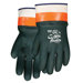 Premium Double-Dipped PVC Gloves - 10" gauntlet double-dippvc glove jersey line
