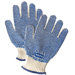 Grip N&reg; PVC Coated Gloves - grip nr ambidetrous string knit cotton glove blu