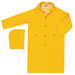 Classic Rain Coats Classic  .35Mm  Pvc/Polyester  49" Coat  Yellow: 611-200Cl - classic  .35mm  pvc/polyester  49" coat  yellow