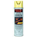 Industrial Choice M1600/M1800 System Precision-Line Inverted Marking Paints - high vis yellow mark spray paint 17 fl oz