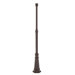 Outdoor 12" Lantern Post in Imperial Bronze