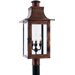 26" Chalmers Outdoor Post Lantern in Aged Copper