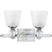 Deluxe Vanity Light in Polished Chrome
