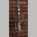 26.5" Newbury Outdoor  Hanging Lantern in Pewter