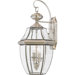 20" Newbury Outdoor  Wall Lantern in Pewter