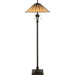 Gotham Tiffany  Floor Lamp in Vintage Bronze