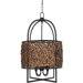 Quoizel Fixture 4 Light Drum Pendant