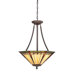 Arden 3 Light Inverted Pendant