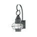 Cooper 9" One Light Outdoor Wall Lantern in Mystic Black