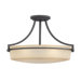 Caitlyn 4 Light Semi Flush Mount