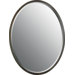 24" Oval Mirror in Harbor Bronze