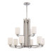 Taylor 9 Light Chandelier in Antique Nickel