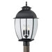 Bain 3 Light Outdoor Post Lamp