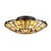 2 Light Flush Mount