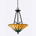 Gotham 3 Light Uplights Inverted Pendant