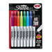 Retractable Permanent Markers (Set of 8)