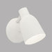 Single Light Directional Sconce in White