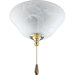 AirPro Two Light Bowl Ceiling Fan Light Kit