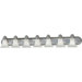 Opal Glass Polished Chrome  Vanity Light