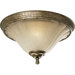Le Jardin Espresso Flush Mount