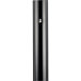 7' Black Aluminum Lantern Post with Photocell