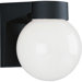 Cast Aluminum Incandescent Globe Outdoor Wall Lantern