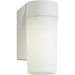 28w Hard-Nox Compact Fluorescent Outdoor Wall Lantern in White