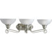 Pavilion  Vanity Light in Brushed Nickel