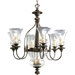 Fiorentino 6 Light Chandelier with Bowl