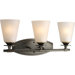 Cantata  Vanity Light in Forged Bronze