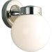  Outdoor Wall Light in Brushed Nickel