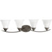 Trinity Four Light Bath Fixture Vanity