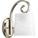 Nicollette One Light Wall Sconce in Brushed Nickel