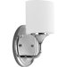Lynzie One Light Bath Vanity in Polished Chrome