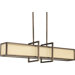 Haven 4 Light Linear Pendant