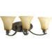 Joy Three Light Bath Vanity in Antique Bronze