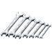 Open End Wrench Set Metr 7Pc