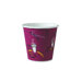 10 Oz Polylined Paper Hot Drink Cups Bistro Design in Maroon