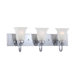 Parker Three Light Bath Lamp in Chrome
