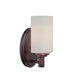 Pittman One Light Bath Lamp in Sienna Bronze