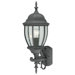 Covington 24" One Light Outdoor Up Wall Lantern in Black